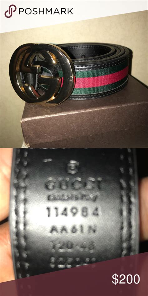 gucci belt replica ioffer|authentic Gucci belt stamp.